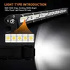 Neue 7/14/20 Zoll LED-Arbeitsleuchte, ultradünne einreihige LED-Lichtleiste, geeignet für Off-Road-4x4-Jeep-LKWs, Traktor-Nebelscheinwerfer