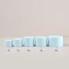 Empty Cosmetic Cream Jars with Lids | 15g 20g 30g 50g PP Bottles in Black, Blue, Pink, and White JXW566