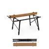 Meubles de camping extérieur jardin Portable Camping Table pliante en alliage d'aluminium léger pique-nique touristique Barbecue pliable plancher salle à manger