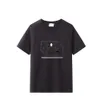 Męskie koszulki projektanckie Pakiet luksusowy męski koszulka T-shirt Summer okrągła szyja Absorbing z krótkim rękawem oddychającą bawełnianą koszulę mody Eurocode S-2xl