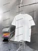 Xinxinbuy Men Designer Tee T Shirt 23SS Knitte List Jacquard Bawełniane kobiety Bali