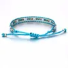 Strand Zoshi Multi Color Bohemian Style Good Lucky Charm Tibetan Bracelets Bangles para homens Men.