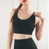 Tenue de Yoga été femmes sport soutien-gorge serré élastique Gym Bralette haut court séchage rapide Sexy antichoc rassembler mince sangle Fitness