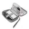 Przenośne kablowe cyfrowe torby ZTP Organizator USB Gadżety przewody Ładowarki zasilanie akumulator zamek kosmetyczny etui