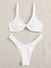 Swim Wear Ztvitality Solid Tie Sexy Bikini Bkini Bra Bra High Bange Bangage Shoop Up Bikini Set Brazilian Swimsuit Женщины.