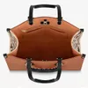 Luxury Handväskor Onthego Black Mm Tote Leather Leopard Grain For Women Handbag Duffel Bag präglad handväska shoppingväska crossbody designers väska saker säckar