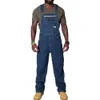 Männer Hosen Einfarbig Jeans Overalls Für Mode Casual Anzug Hohe Taille Denim Overalls Übergroße Kleidung Trainingsanzug 230515