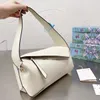 Luxurys tasarımcı bulmaca omuzdan askili çanta kadın Dana derisi crossbody Geometrik çanta yumuşak deri koltuk altı tote çanta debriyaj loewe çanta hobo Çapraz kılıf