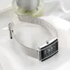 Wristwatches Niche Steel Strap Ladies Watch Mesh Female Performance Goods Quartz Stylish And Simple