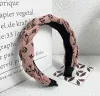 23 Luxury Designers Headbands Women PU Leather Letter Hair Hoop Presbyopia Headwrap Fashion Outdoors Hair Accessories