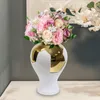Opslagflessen gember jar verzamelbare luxe porselein modern met dekselbloemvaas voor bloemen arrangement huis woonkamer feest