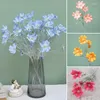 Decorative Flowers Artificial Gesang Flower Single Branch Imitation Fake Silk For Home Living Room Arrangement Wedding Decoration