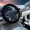 Nowy samochód kierownicy Pluszowy zimowy uniwersalny układ ręczny Pozycja sprzętu Położenia Trzyczęściowe akcesoria wnętrza samochodu