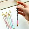 Stücke Nette Gel Stift 0,5mm Luxus Krone Perle Gel-Tinte Korea Schreibwaren Kawaii Schule Bürobedarf Student Preis geschenk