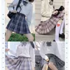 Saias de verão Mini -saia feminina Harajuku Moda coreana doce doce kawaii Salia Garota alta da cintura manta de saia plissada 230516