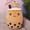 Kawaii Fruit Bubble Tea Cup Plush Doll Cute Soft Stuffed Food Milk Tea Cuscino Cuscino Giocattoli per bambini Regali di compleanno