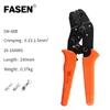 Screwdrivers HS03BC/SN48B 270PCS Crimping pliers with plug spring terminals mini crimper wire for 6.3/4.8/2.8mm² terminal kit hand tool set