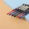 Stylo gel bureau d'affaires étudiants école papeterie plume fine grande capacité d'encre stylo à bille noir bleu rouge
