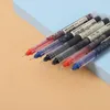 Gel Pen Business Office Students School Stationery Fine Nib Big Ink Capacity Ballpoint Black Blue Red