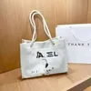 Top New Tote Bag Online Influencer Fashion Casual Плековой рука