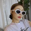 Montature Occhiali da sole donna alta moda cat's eye net occhiali da sole rossi protezione solare