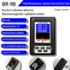 Testeurs de rayonnement BR-9B Compteur Geiger portable Détecteur de rayonnement nucléaire Dosimètre personnel Testeur de marbre Dosimètre de rayonnement X-Ray Dosimètre EMF Meter 230516