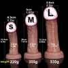 Soft Flesh Real Veins Dildo Anal Plug Erotic Toy for Women Medical Silicone Gay Vaginal Masturbators Penis Big Suction Cup Dick