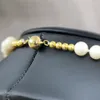 Halsbandörhängen Set Natural 8-9mm White Freshwater Cultured Pearl Beads Chain Women High Grade utsökta smycken 18 tum B2927