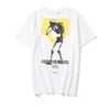 Brands Offs 23ss T Shirt Loose Tees Summer Fashion Hommes Femmes Tops Designers Casual Shirts Luxurys Vêtements Street Shorts Sleeve Clothes Polos T-shirts CT8T Blanc