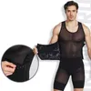 Men's Body Shapers Men Shaper Compression Vest Invisible Abdomen Shapewear Tummy Control Slimming Sheath Corset Tops Waist Trainer 40-100kg