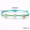 Strand Zoshi Multi Color Bohemian Style Good Lucky Charm Tibetan Bracelets Bangles para homens Men.