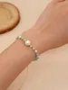 Strand Yastyt Summer Beach -sieraden in Fashion Crystal Freshwater Pearls Golden kralen Vriendschap Bracelet Boho Dainty Chic Design