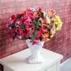 Dekorativa blommor 1 PC Artificial Silk Flower Pansy Wedding Party Table Garden Decoration Home Decor Simulation Fake