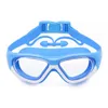brilkinderen zwemmen een bril Kinderen 3-14 jaar brede visie Anti-Fog Anti-UV zwembadglazen met oordoppluggen Outdoor Sport Diving Eyewear P230516