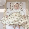 Pillows born Baby 100 % Baumwolle Babykissen Cartoon Schlafende Kopfstütze Stillendes Säuglingsformungskissen Schlafpositionskissen 230516