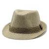 Chapeau de paille d'été bébé chapeau enfants ombrage chapeau garçon fille Panama Jazz Fedoras chapeau extérieur plage Sunhat S18