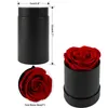 Dekorative Blumen, konservierte Rosen in einer Box, Geschenk zum Valentinstag, Jahrestag, Hochzeit, Dekoration, ewige Rosen, echte Blumen, für immer rot frisch