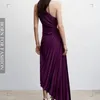 Casual Kleider Sommer Chic und Elegante Frau Maxi Kleid Weiß Rüschen Plissee Sexy Ärmellose Party Lange Robe Luxus Abend formelle Kleidung 230517