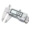 Calipery Vanier LCD cyfrowy zacisk 0-150 mm 6 "Metalowa obudowa ze stali nierdzewnej cyfrowa zacisk Caliper Vernier Electronic Caliperoriginal Box 230516