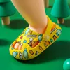 Slipper Kappers dla chłopców dziewczynki Buty kreskówkowe 1-6 lat bez poślizgu Flip Flip Flops Baby Beach Buty Summer Toddler Kapcieczki 230516