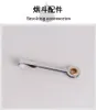 Smoking Pipes Three in one cigarette knife, pressure rod, scraper, needle, three purpose stainless iron folding cigarette knife
