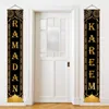 Andere evenementenfeestjes Eid Mubarak Door Banner Ramadan Decoratie voor Home Islamitische Moslim Party Decor Eid Gifts Abaya Al Adha Ramadan Kareem 230516