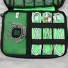 Bolsas de almacenamiento Bolsa de cable USB Bolsa de accesorios electrónicos digitales de viaje Estuche para cargador Kit de soporte para banco de energía