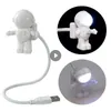 Lâmpadas de mesa Portable Usb Power Light Light Lights Lights Astronaut Lamp LED para lapto de laptop de computador Iluminação