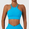 Completo da yoga Reggiseno sportivo da donna Supporto alto Impatto Fitness Palestra Top Abbigliamento da allenamento Corsetto push-up Gilet imbottito elasticizzato Comfort