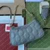 Damowe moda mody design luksusowe torby na torbę łańcuchową Crossbody Torka na ramię TOTES Torebka Messenger Torba TOP MURROR FILACE 735049 torebka torebka