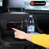 Nuevo organizador de asiento trasero de coche con soporte para tableta, alfombrilla protectora de asiento de coche con bandeja de mesa plegable, bolsa de almacenamiento para asiento trasero de coche