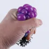 5.0CM Squishy Ball Fidget Toy Mesh Grape Ball Anti Stress Ventilation Balls Funny Squeeze Toys Soulagement du Stress Décompression Jouets