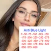 Lesebrille Myopie Blau Licht Blockieren Gläser Transparente Frauen Luxus Marke Optische Brillen Rahmen Mode Cat Eye Brille Okulary 230516