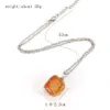 5 Styles Natural Stone Wire Winding Pendant Irregular Amethyst Rose Quartz Crystal Agate Necklaces Jewelry Accessories